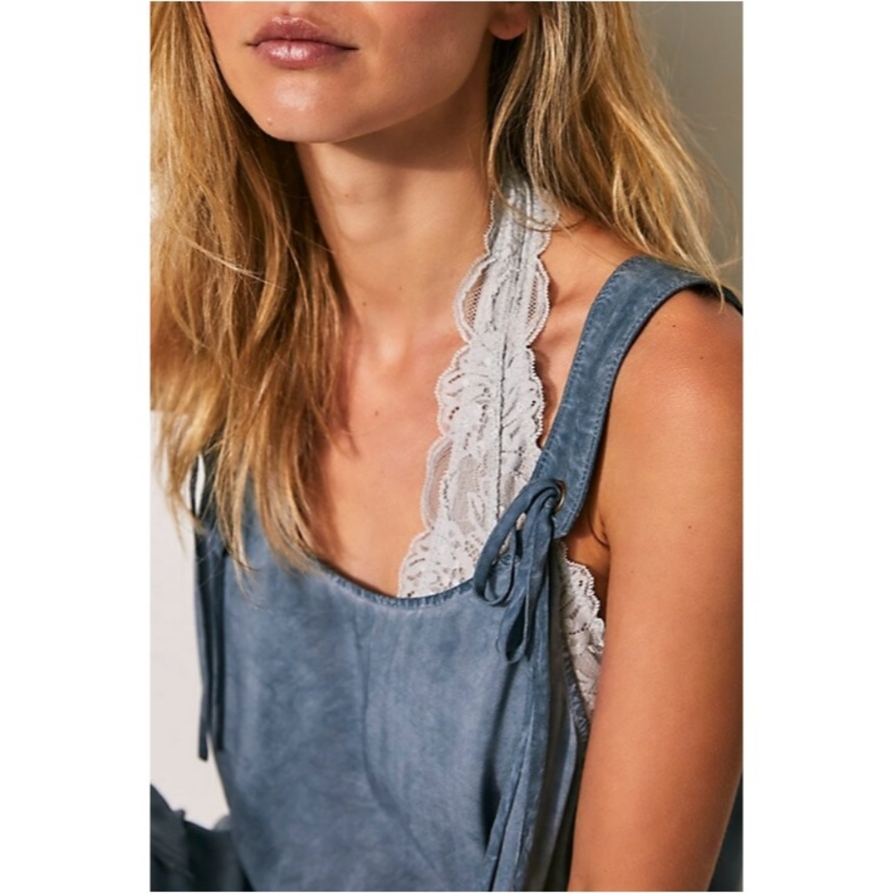 Free People Act Natural Shapeless Harem Romper Jumpsuit - Picture 2 of 8